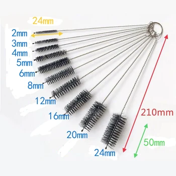 Faroot Nylon Straw Brush Cleaner Bottle Tube Pipe Small Long Cleaning 10Pcs Set
Faroot Nylon Straw Brush Cleaner Bottle Tube Pipe Small Long Cleaning 10Pcs Set
