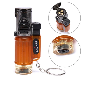 Portable Spray Gun Gas Triple Torch Lighter Powerful Jet Butane Pipe Cigar Lighter Windproof Outdoor Gadgets For Man
Portable Spray Gun Gas Triple Torch Lighter Powerful Jet Butane Pipe Cigar Lighter Windproof Outdoor Gadgets For Man