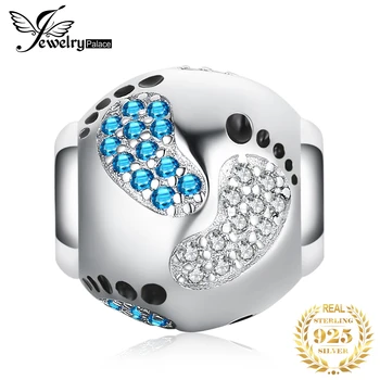 JewelryPalace Footprint 925 Sterling Silver Bead Charms Silver 925 Original For Bracelet Silver 925 original Bead Jewelry Making
JewelryPalace Footprint 925 Sterling Silver Bead Charms Silver 925 Original For Bracelet Silver 925 original Bead Jewelry Making