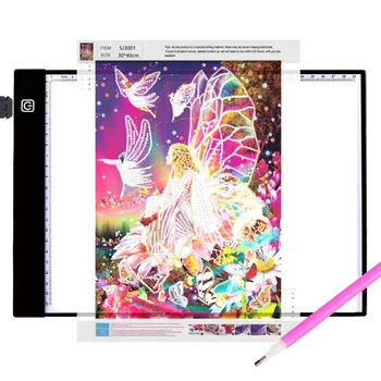 Dimmable A4 LED Light Pad With Ruler Scale Light Borad Lightpad Tablet Tool Diamond Embroidery Accessories Diamond Painting
Dimmable A4 LED Light Pad With Ruler Scale Light Borad Lightpad Tablet Tool Diamond Embroidery Accessories Diamond Painting