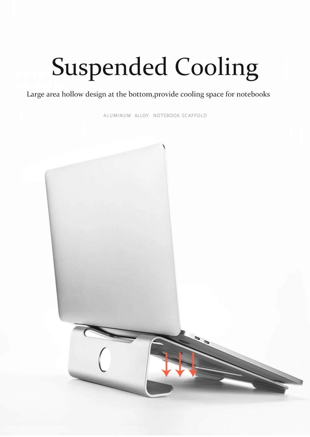 Portable Foldable Laptop Stand Holder for Macbook Air Pro 11 12 13 Lenovo lap Desktop Computer Cooling Stand (Silver) 9 H154a62d6415b4e05be5d2d380698c44aX ShopWPH.com 1