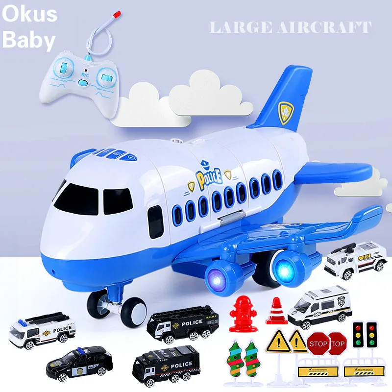 RC Music Simulation Track Inertia Children's Toy Aircraft Large Size Passenger Plane Kids Airliner Toy Car Free Gift Map
RC Music Simulation Track Inertia Children's Toy Aircraft Large Size Passenger Plane Kids Airliner Toy Car Free Gift Map