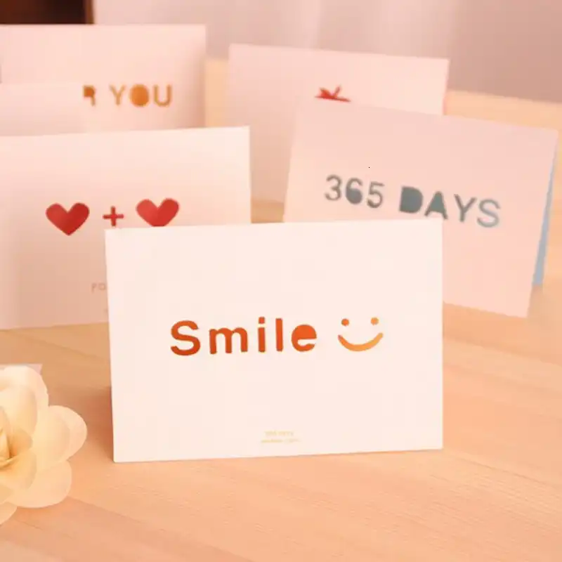 originality love confession gift card hollow out thank envelope