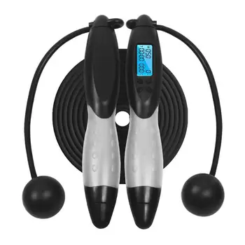 Smart Digital Counter Bodybuilding Jump Ropes Soft Handle Adjustable Aerobic Exercise Fitness Lose Weight Jump Skipping Rope
Smart Digital Counter Bodybuilding Jump Ropes Soft Handle Adjustable Aerobic Exercise Fitness Lose Weight Jump Skipping Rope