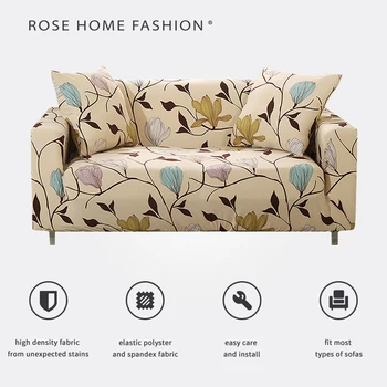 All-wraped Floral Printing Stretch Elastic Sofa Cover Couch Cover for Living Room Polyster Slip-reistant Sofa Cover
All-wraped Floral Printing Stretch Elastic Sofa Cover Couch Cover for Living Room Polyster Slip-reistant Sofa Cover