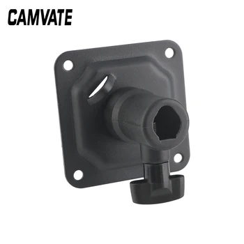 CAMVATE Photography Light Stand Head Adapter With Square Shape Wall / Ceiling Mount &6pcs Fitting Screw For Photo Video Shooting 
CAMVATE Photography Light Stand Head Adapter With Square Shape Wall / Ceiling Mount &6pcs Fitting Screw For Photo Video Shooting