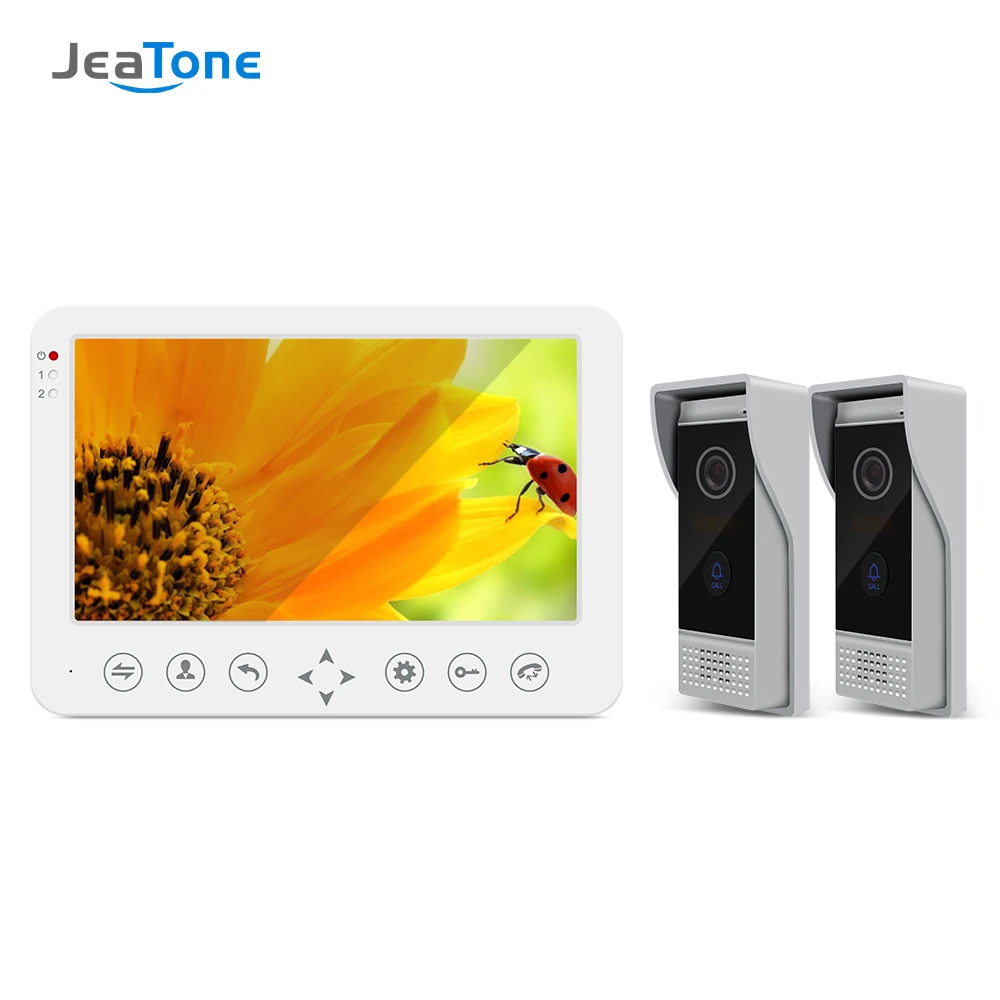 Jeatone 10Inch Video Door Phone Intercom System with 2x960p Camera Support Motion Detection For Home Video Intercom Doorbell
Jeatone 10Inch Video Door Phone Intercom System with 2x960p Camera Support Motion Detection For Home Video Intercom Doorbell