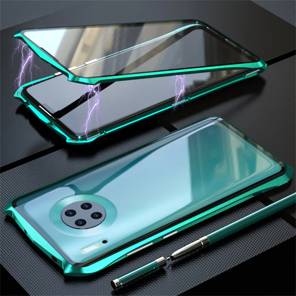 Magnetic Case on for Huawei Mate 30 Pro Mate30 30Pro Coque Fundas Magnet Adsorption Metal Bumper Glass Cases Flip Cover Shell
Magnetic Case on for Huawei Mate 30 Pro Mate30 30Pro Coque Fundas Magnet Adsorption Metal Bumper Glass Cases Flip Cover Shell