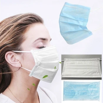 50Pcs/Lot Disposable Masks 3-layer Non-Woven Masks Anti Virus Dust Mouth Face Mask Protection Soft Protective Breathable Masks
50Pcs/Lot Disposable Masks 3-layer Non-Woven Masks Anti Virus Dust Mouth Face Mask Protection Soft Protective Breathable Masks