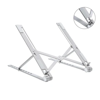 Adjustment Laptop Cooling Stand Foldable Aluminum Alloy Support Notebook Holder Portable Laptop Stand For Macbook Pro Air
Adjustment Laptop Cooling Stand Foldable Aluminum Alloy Support Notebook Holder Portable Laptop Stand For Macbook Pro Air