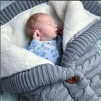 2Pcs Winter Warm Sleeping Bags Newborn Baby Knitted Stroller Wrap Blanket Swaddle Wrap Toddler Sleeping Bag +Pram Handrail Set
2Pcs Winter Warm Sleeping Bags Newborn Baby Knitted Stroller Wrap Blanket Swaddle Wrap Toddler Sleeping Bag +Pram Handrail Set