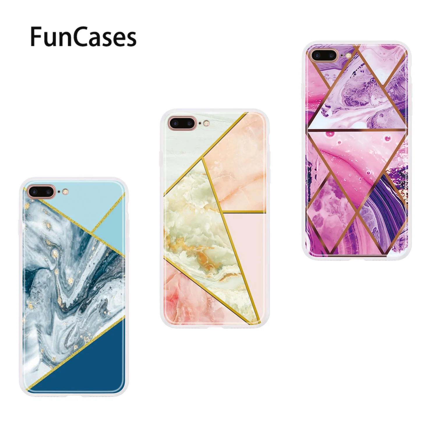 Чехлы Cube чехлы для iPhone 7 Plus Fundas Para защита Apple аксессуары 8 5 дюймов мягкий ТПУ