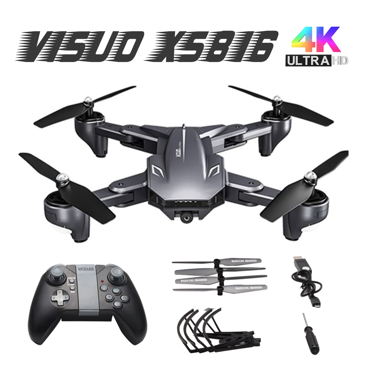 Visuo XS816 RC Drone with 50 Times Zoom WiFi FPV 4K /720P Dual Camera Optical Flow Quadcopter Foldable Selfie Dron VS SG106 M70
Visuo XS816 RC Drone with 50 Times Zoom WiFi FPV 4K /720P Dual Camera Optical Flow Quadcopter Foldable Selfie Dron VS SG106 M70