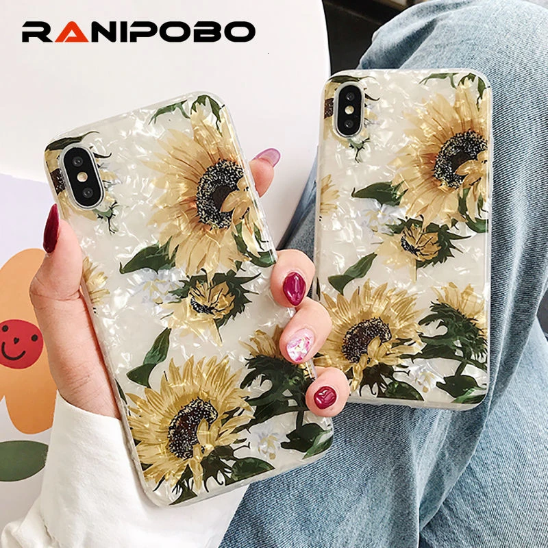 Chrysanthemum Shell Pattern Phone Case For iPhone 11 11Pro XR XS Max 6 6S 7 8 Plus Flower Leaves Soft IMD Protection Back Cover
Chrysanthemum Shell Pattern Phone Case For iPhone 11 11Pro XR XS Max 6 6S 7 8 Plus Flower Leaves Soft IMD Protection Back Cover