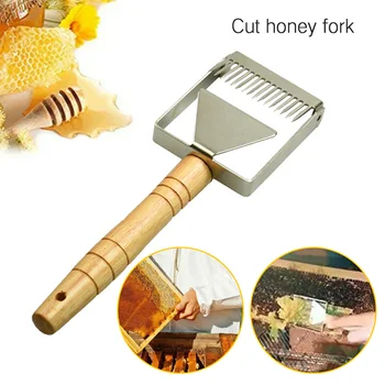 Beekeeping Tools Uncapping Scraper Honey cutter Honeycomb Scraper Wooden Handle Uncapping Fork Shovel beehive knife Equipment
Beekeeping Tools Uncapping Scraper Honey cutter Honeycomb Scraper Wooden Handle Uncapping Fork Shovel beehive knife Equipment