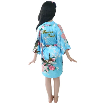 Peacock Print Sleepwear Nightdress Flower Girl Wedding Kimono Bathrobe Gown Child Home Clothes Nightwear Robe Kids Nightgown
Peacock Print Sleepwear Nightdress Flower Girl Wedding Kimono Bathrobe Gown Child Home Clothes Nightwear Robe Kids Nightgown
