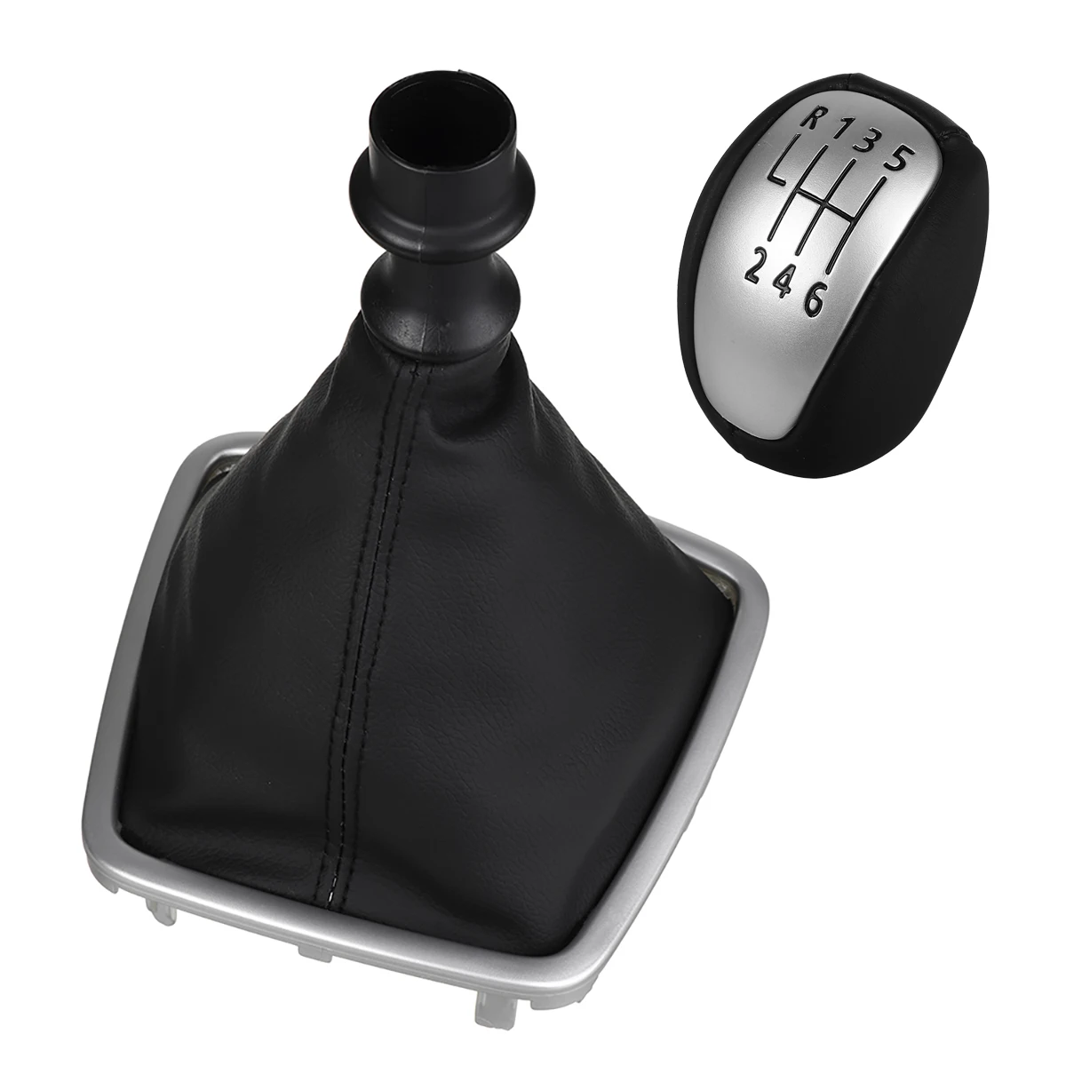 Кожаная ручка переключения передач для Renault/Laguna Mk3 2007-2015 6 скоростей | Автомобили и