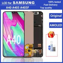 Bloc écran tactile LCD, 5.9 pouces, pour Samsung Galaxy A40 SM-A405FN/DS A405F/DS=