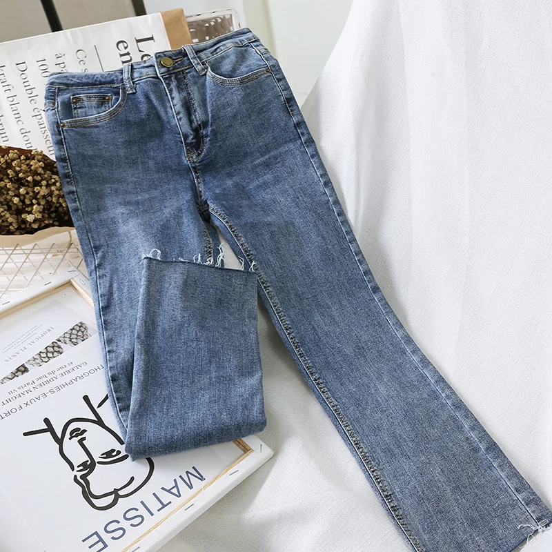 2019 Vintage High Waist Straight Jeans Elastic Denim Jean Pants Regular Fit Ankle Length Pants Plus Size Jeans Woman Streetwear
2019 Vintage High Waist Straight Jeans Elastic Denim Jean Pants Regular Fit Ankle Length Pants Plus Size Jeans Woman Streetwear