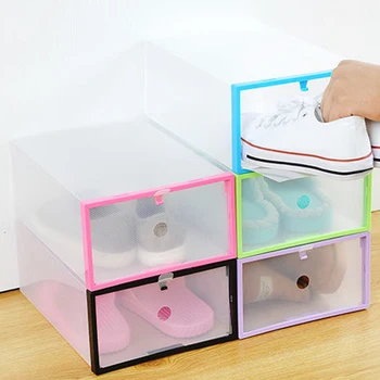 6Pcs/Set Shoe Box Foldable Stackable Clear Plastic PP Translucent Drawer Case Organizer Box Holder Shoe Storage Drop Ship NEW
6Pcs/Set Shoe Box Foldable Stackable Clear Plastic PP Translucent Drawer Case Organizer Box Holder Shoe Storage Drop Ship NEW