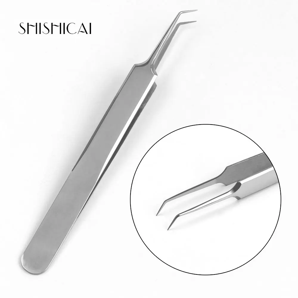 SHISHICAI 1PC Professional Eyebrow Tweezers for Eyelash Extension Carving Stainless Steel Face Hair Removal Makeup Pliers Tools
SHISHICAI 1PC Professional Eyebrow Tweezers for Eyelash Extension Carving Stainless Steel Face Hair Removal Makeup Pliers Tools