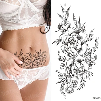 sexy tattoo for women girls waterproof temporary tattoos flower rose peony stretch tattoo designs black henna stickers hand arm
sexy tattoo for women girls waterproof temporary tattoos flower rose peony stretch tattoo designs black henna stickers hand arm
