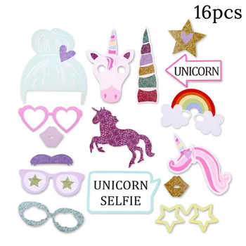 Gender reveals 15PCS Unicorn unicorn little girl photo props party supplies 200 sets party decoration
Gender reveals 15PCS Unicorn unicorn little girl photo props party supplies 200 sets party decoration