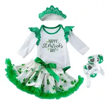 Toddler Baby Girl St Patricks Holiday Dress Outfit Cute Spring Summer Fall Dresses Outfits Clothes with Shoes
Toddler Baby Girl St Patricks Holiday Dress Outfit Cute Spring Summer Fall Dresses Outfits Clothes with Shoes