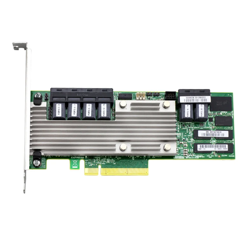 Карта управления LSI MageRAID 9361 24I 12 портов 6*8643 raid0/1/10/5/6 чипсет SAS3324 SATA |Платы