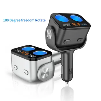 Qc3.0 Car Charger Car Multi-Function Cigarette Lighter One plus Two Three Conversion Plug USB Car Charger Phone Fast Charger
Qc3.0 Car Charger Car Multi-Function Cigarette Lighter One plus Two Three Conversion Plug USB Car Charger Phone Fast Charger