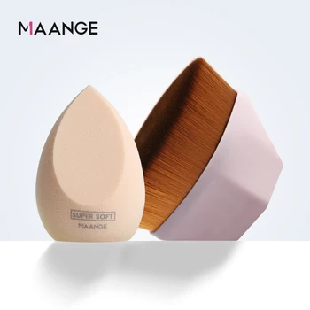 MAANGE 1/2 Pcs Makeup Brush with Sponge Set Foundation Brush Beauty Powder Concealer Blending Brush Dry or Wet Sponge Puff Tools
MAANGE 1/2 Pcs Makeup Brush with Sponge Set Foundation Brush Beauty Powder Concealer Blending Brush Dry or Wet Sponge Puff Tools