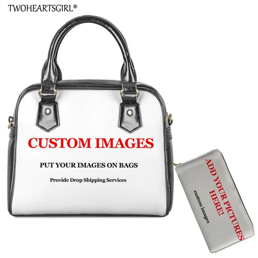 Twoheartsgirl 2Pcs/Set Women Handbag Customize Your Name Logo Image Luxury Shoulder Bags Female Crossbody Bag PU Leather Purse
Twoheartsgirl 2Pcs/Set Women Handbag Customize Your Name Logo Image Luxury Shoulder Bags Female Crossbody Bag PU Leather Purse