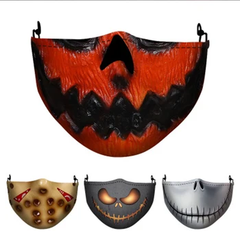 Halloween Fashion 3D Printing Mask Dust Mask Casual Half Face Horror Mask Reusable Adult Mask Mond Mask
Halloween Fashion 3D Printing Mask Dust Mask Casual Half Face Horror Mask Reusable Adult Mask Mond Mask