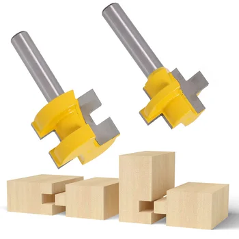 2pcs 8mm Shank Carving Cutter T-Slot Tenon Milling Cutter Router Bits Carbide for Wood Tool Woodworking
2pcs 8mm Shank Carving Cutter T-Slot Tenon Milling Cutter Router Bits Carbide for Wood Tool Woodworking