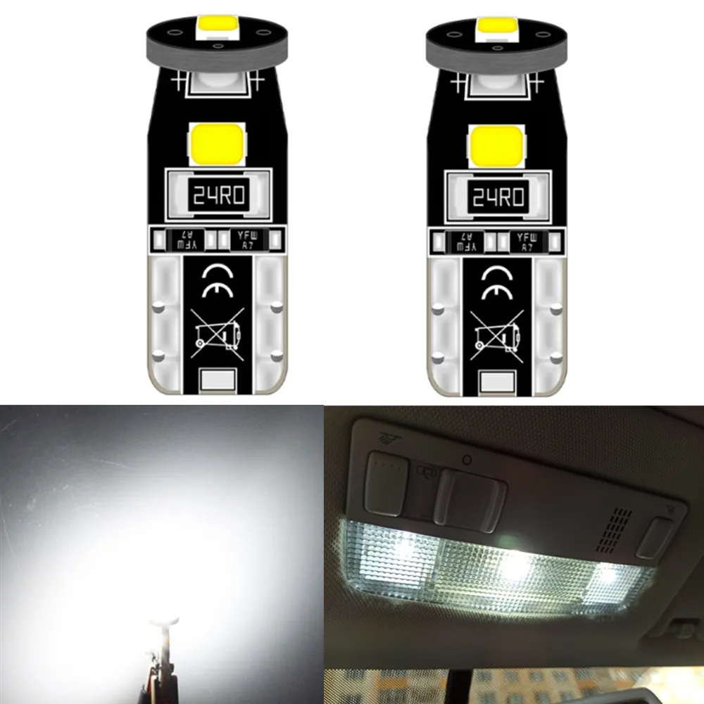 2Pcs Canbus W5W T10 LED Bulb Interior Light for Toyota Land Cruiser RAV 4 Hilux Corolla Avensis Prius C-HR License Plate Light
2Pcs Canbus W5W T10 LED Bulb Interior Light for Toyota Land Cruiser RAV 4 Hilux Corolla Avensis Prius C-HR License Plate Light