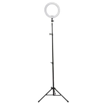 Tripod Ring Light LED 16CM Dimmable Ring Lamp Photographic with Adjustable Tripod for Youtube Makeup Video Selfie
Tripod Ring Light LED 16CM Dimmable Ring Lamp Photographic with Adjustable Tripod for Youtube Makeup Video Selfie