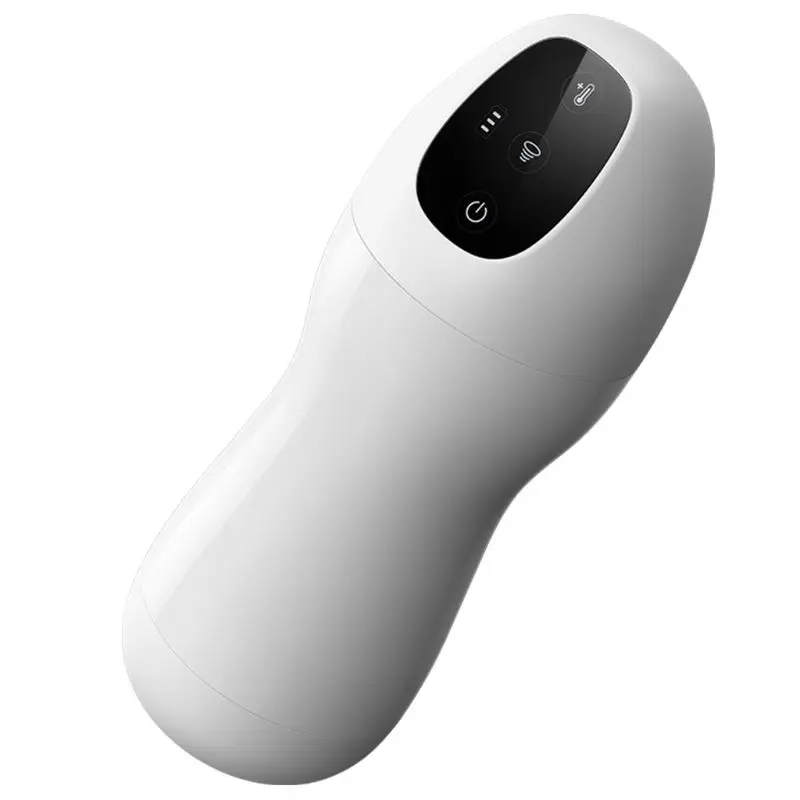 Вибромастурбатор с нагревом Lovense Calor, черный  УТ-00003120 - LOVENSE - Мужские вибраторы - Купить