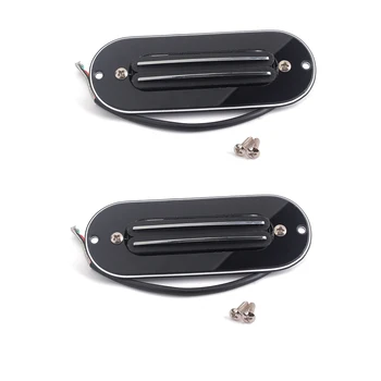 MagiDeal 2x Dual Hot Rail Humbucker Pickup for Folk Acoustic Electric Guitar
MagiDeal 2x Dual Hot Rail Humbucker Pickup for Folk Acoustic Electric Guitar
