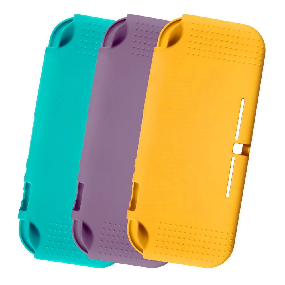 Three colors For Nintend Switch Lite Silicone Protection case For nintend switch mini shell Cover with screen protector film
Three colors For Nintend Switch Lite Silicone Protection case For nintend switch mini shell Cover with screen protector film