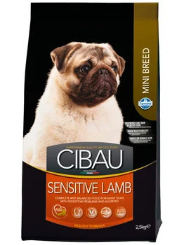 CIBAU CIBAU SENSITIVE LAMB MINI for adult dogs of small breeds with allergy to lamb
CIBAU CIBAU SENSITIVE LAMB MINI for adult dogs of small breeds with allergy to lamb
