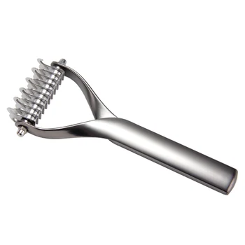 Pet Grooming Comb Pet Comb Knot Cutter Dual Sided Dogs Open Knot Rake Pet Grooming Tool Quickly Cut Knot Remove Loose Hair
Pet Grooming Comb Pet Comb Knot Cutter Dual Sided Dogs Open Knot Rake Pet Grooming Tool Quickly Cut Knot Remove Loose Hair