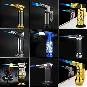 Kitchen Outdoor BBQ Lighter Torch Turbo Pipe Gas Jet Lighters Butane Cigarette 1300 C Spray Gun Cigar Windproof 3 Nozzles Fire 
Kitchen Outdoor BBQ Lighter Torch Turbo Pipe Gas Jet Lighters Butane Cigarette 1300 C Spray Gun Cigar Windproof 3 Nozzles Fire