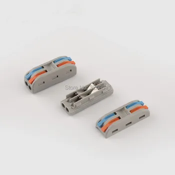 50PCS PCT-212 222-412 Push Wire Connector SPL-2 4 Pin Universal Compact Connector Terminals Block neutral wire gray
50PCS PCT-212 222-412 Push Wire Connector SPL-2 4 Pin Universal Compact Connector Terminals Block neutral wire gray