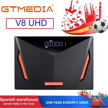 new Gtmedia V8 UHD DVB S2 satellite receiver Built in wifi support YouTube with 2year Europe cccam better V8 POR2 freesat V8 UHD
new Gtmedia V8 UHD DVB S2 satellite receiver Built in wifi support YouTube with 2year Europe cccam better V8 POR2 freesat V8 UHD