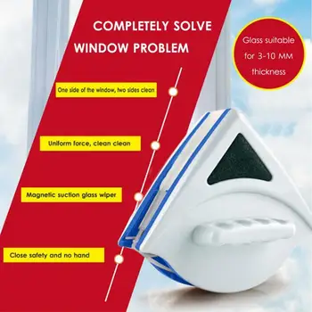 ABS Durable Sturdy Easy Clean Double Cleaner Magnetic Brush Window Cleaner Glass Family High Building Cleaning Tools
ABS Durable Sturdy Easy Clean Double Cleaner Magnetic Brush Window Cleaner Glass Family High Building Cleaning Tools