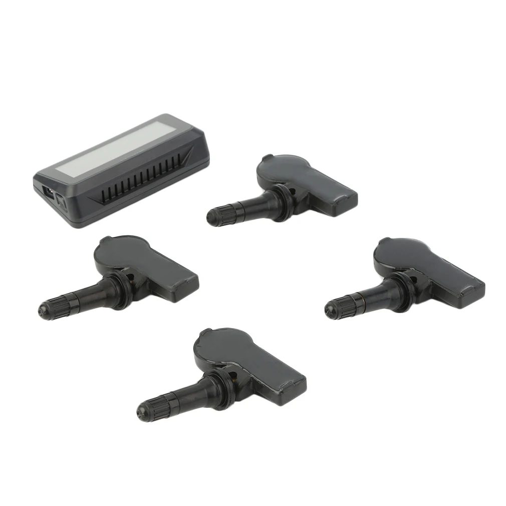 Pressure Monitor System + 4 External Sensors LCD Display GS01-T01 TPMS Function Suitbale for four wheeled car SUV
Pressure Monitor System + 4 External Sensors LCD Display GS01-T01 TPMS Function Suitbale for four wheeled car SUV