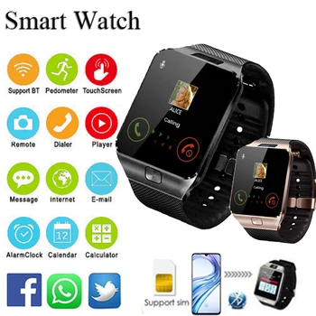 relojes Man Women Smart Watch DZ09 With SIM TF Card Call Camera Pedometer Smartbracelet Syn Facebook Tiwtter Smartwatch android
relojes Man Women Smart Watch DZ09 With SIM TF Card Call Camera Pedometer Smartbracelet Syn Facebook Tiwtter Smartwatch android