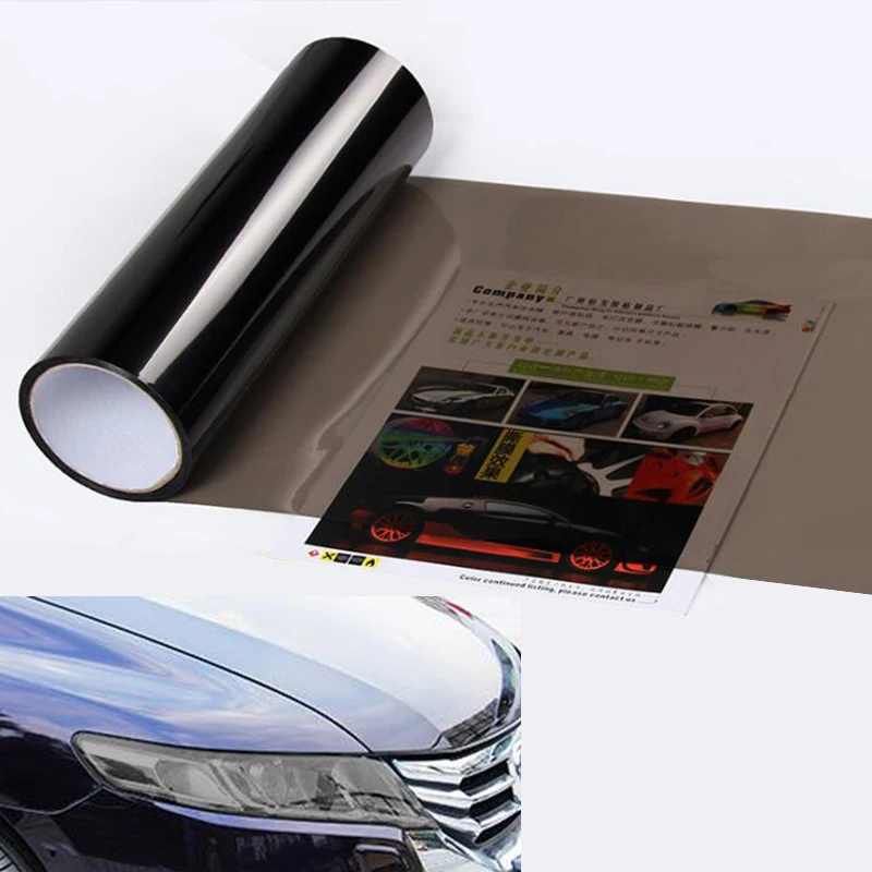 30*100 см матовый черный Автомобильный светильник стикер s автомобильный задний