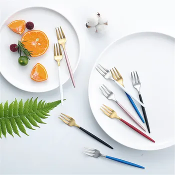 304 Stainless Steel Fork Cake Fruit Salad Dessert Fork Kids Adults Gold Silver Black White Colorful Tableware Snack Dinnerware
304 Stainless Steel Fork Cake Fruit Salad Dessert Fork Kids Adults Gold Silver Black White Colorful Tableware Snack Dinnerware