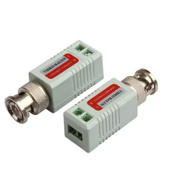 1 Pair Single 1 Channel Passive Video Transceiver BNC Connector Coaxial Adapter For Balun CCTV Camera DVR BNC UTP hot
1 Pair Single 1 Channel Passive Video Transceiver BNC Connector Coaxial Adapter For Balun CCTV Camera DVR BNC UTP hot